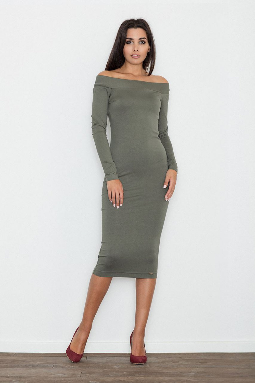Robe femme Figl De Soirée De — vert