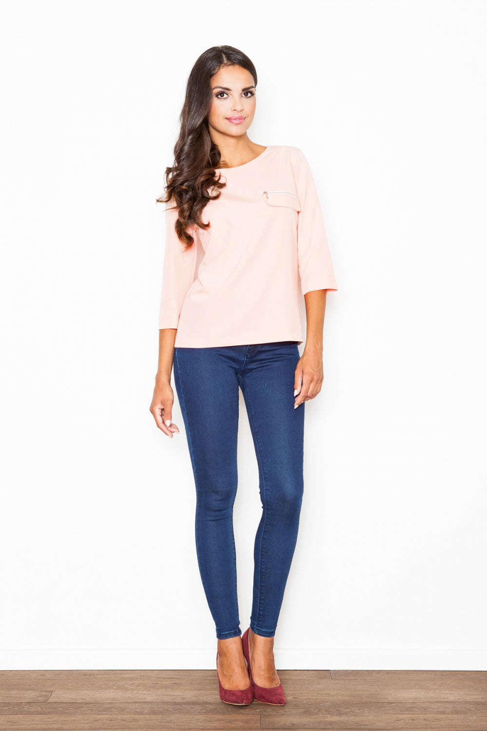 Blouse femme Figl Chemisier Chemisier — rosé