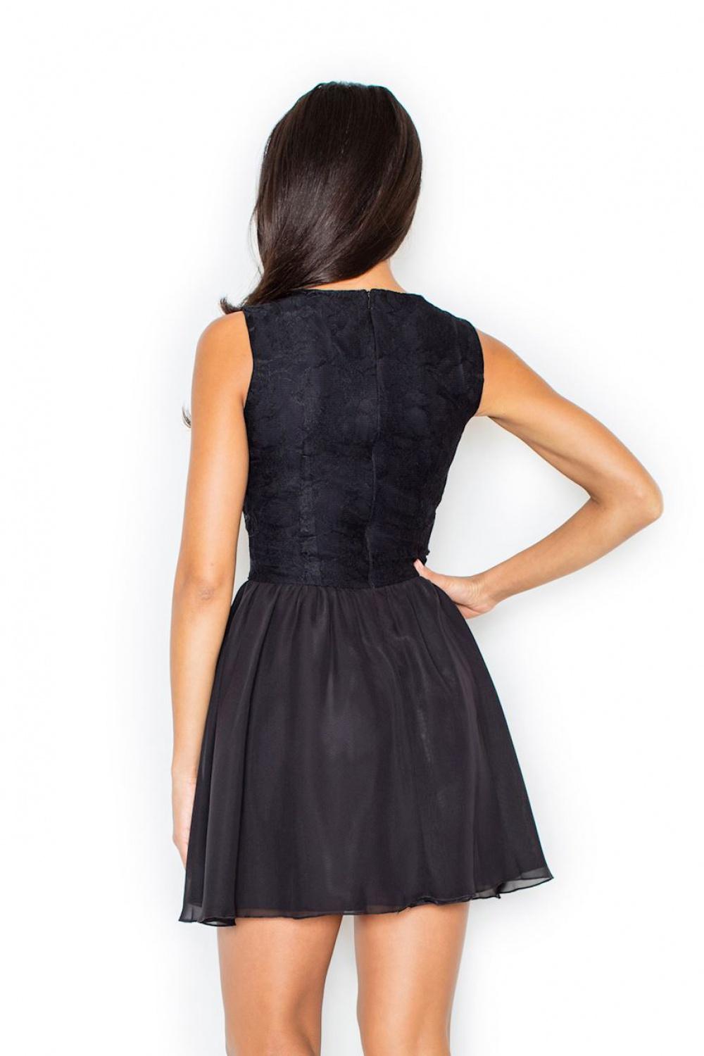 Robe femme Figl Courte Courte — noir
