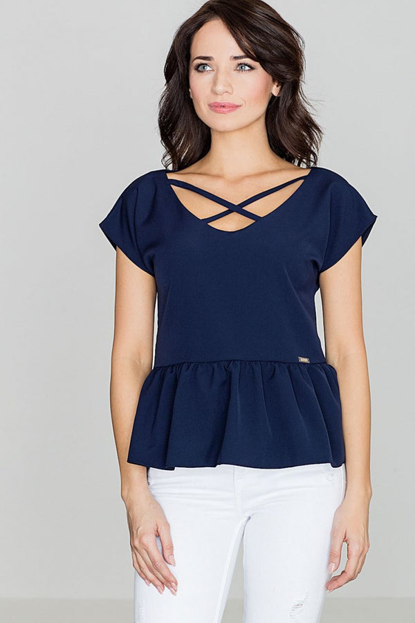 Blouse femme Lenitif Chemisier Chemisier — bleu marine