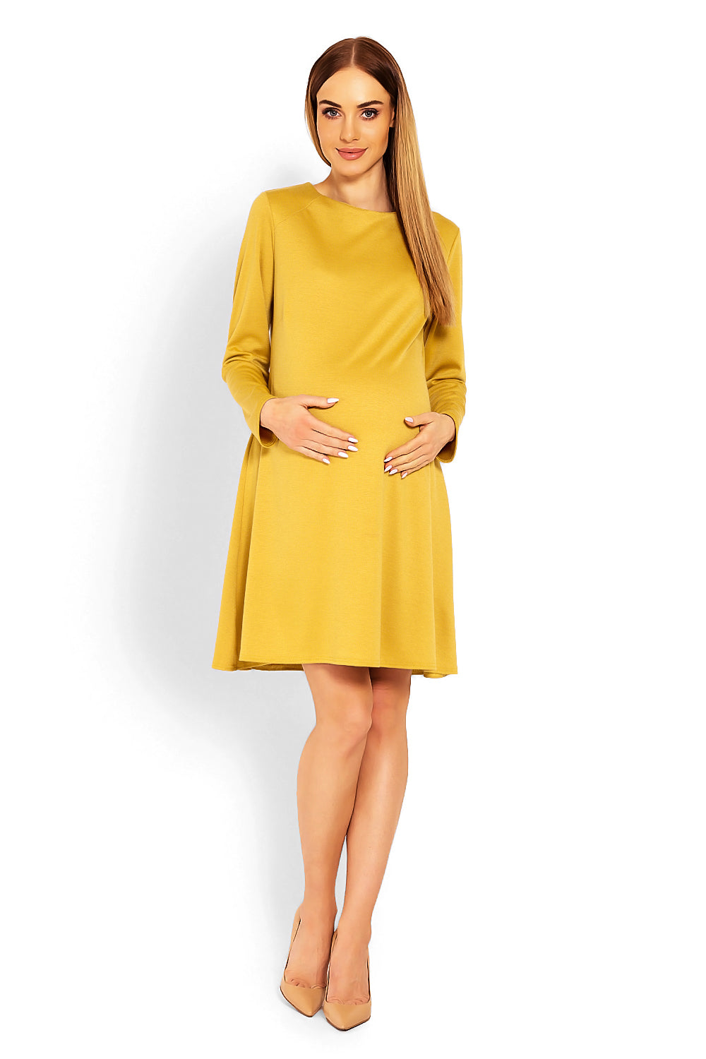 Robe femme PeeKaBoo De Grossesse De — jaune