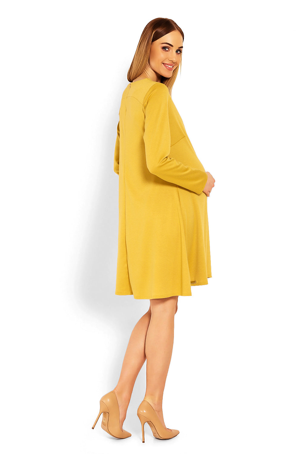 Robe femme PeeKaBoo De Grossesse De — jaune
