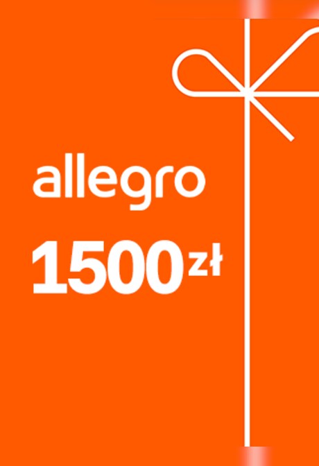 Allegro Gift Card 1500 PLN - Allegro Key - POLAND