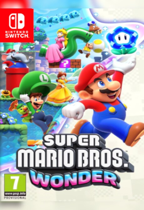 Super Mario Bros. Wonder (Nintendo Switch) - Nintendo eShop Key - NORTH AMERICA