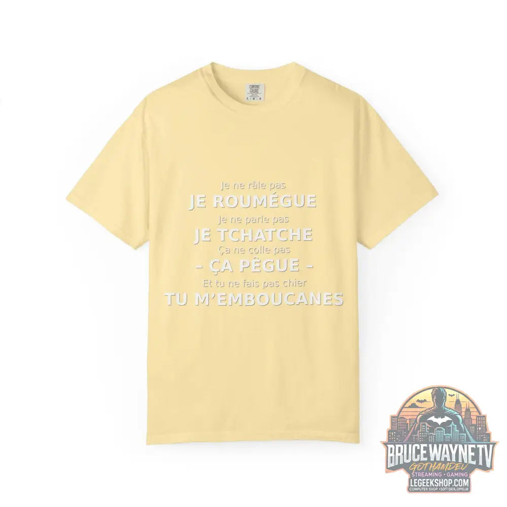 🎮 T-shirt Unisexe Citations Humoristiques Françaises 🎮 - Legeekshop
