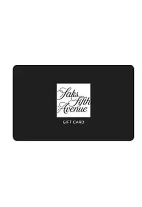 Saks Fifth Avenue Gift Card 75 USD - Saks Fifth Avenue Key - UNITED STATES