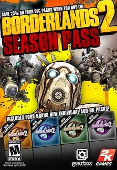 Borderlands 2 - Season Pass (PC) - Steam Key - EUROPE