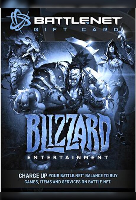 Blizzard Gift Card 50 EUR - Battle.net Key - For EUR Currency Only