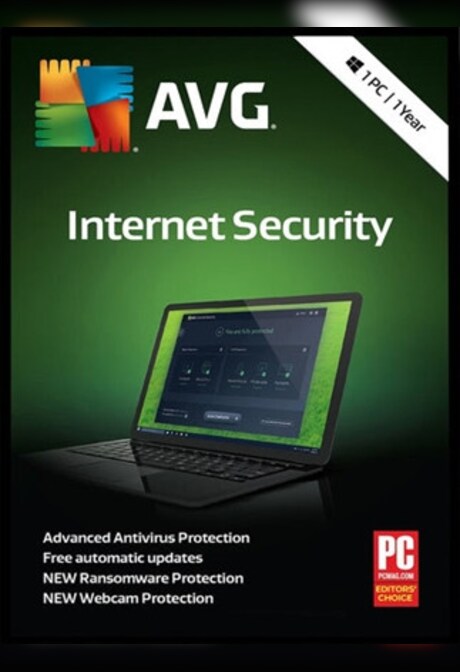 AVG Internet Security (PC) (1 User, 1 Year) - AVG Key - GLOBAL