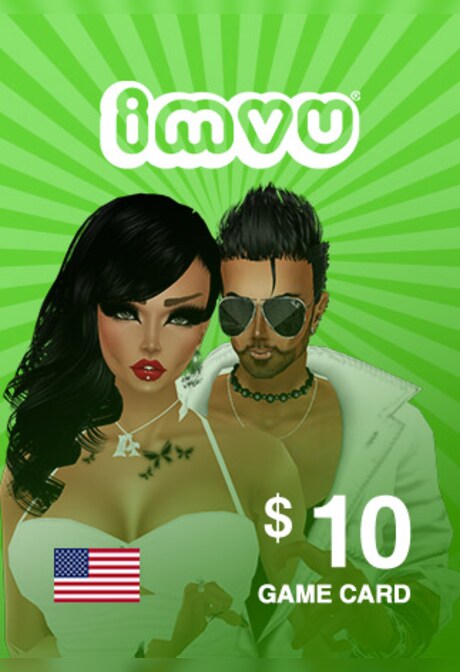 IMVU Game Card Imvu NORTH 10 USD Imvu NORTH AMERICA
