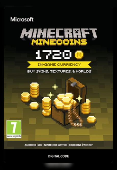 Minecraft: Minecoins Pack 1720 Coins - Xbox Live - GLOBAL