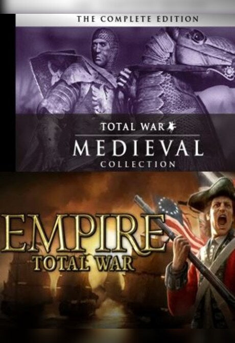 Empire: Total War Collection + Medieval: Total War Collection Steam Key GLOBAL