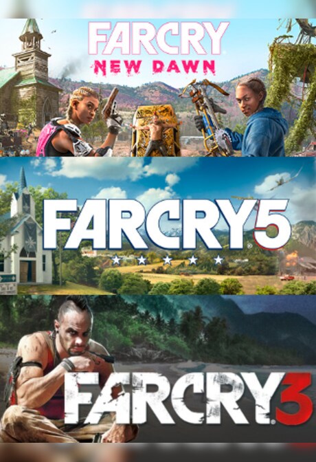 FAR CRY 5 GOLD EDITION + FAR CRY NEW DAWN DELUXE EDITION BUNDLE Ubisoft Connect Key EUROPE