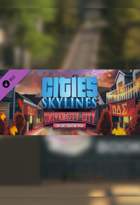 Cities: Skylines - Content Creator Pack: University City Steam Gift GLOBAL