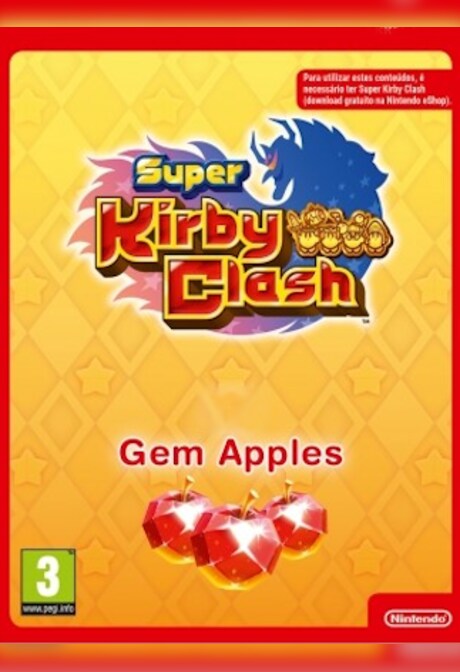 Super Kirby Clash Currency 250 Gem Apples Nintendo Switch Nintendo eShop Key EUROPE