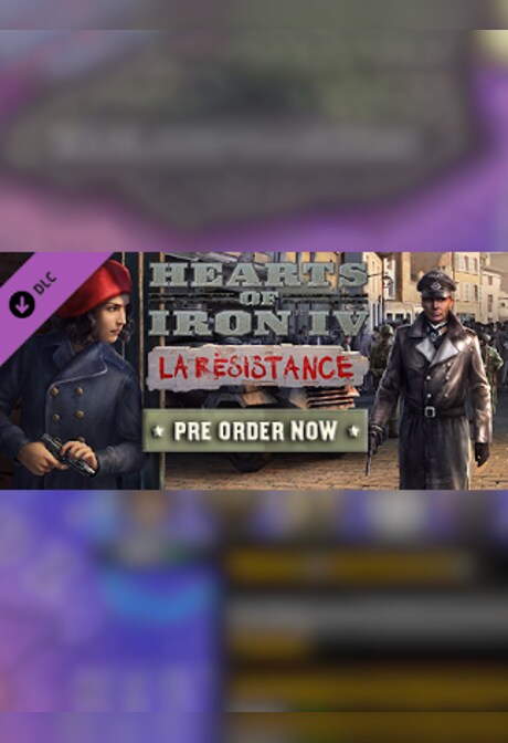 Hearts of Iron IV: La Résistance Standard Edition - Steam - Key CIS