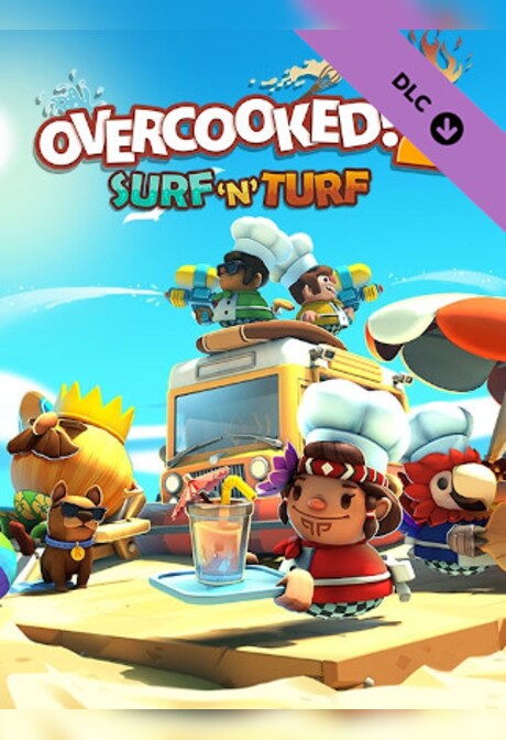Overcooked! 2 - Surf 'n' Turf (PC) - Steam Key - EUROPE
