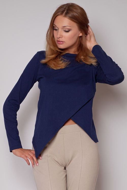 Blouse femme Figl Chemisier Chemisier — bleu