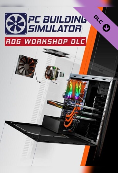 PC Building Simulator - Republic of Gamers Workshop (PC) - Steam Key - EUROPE