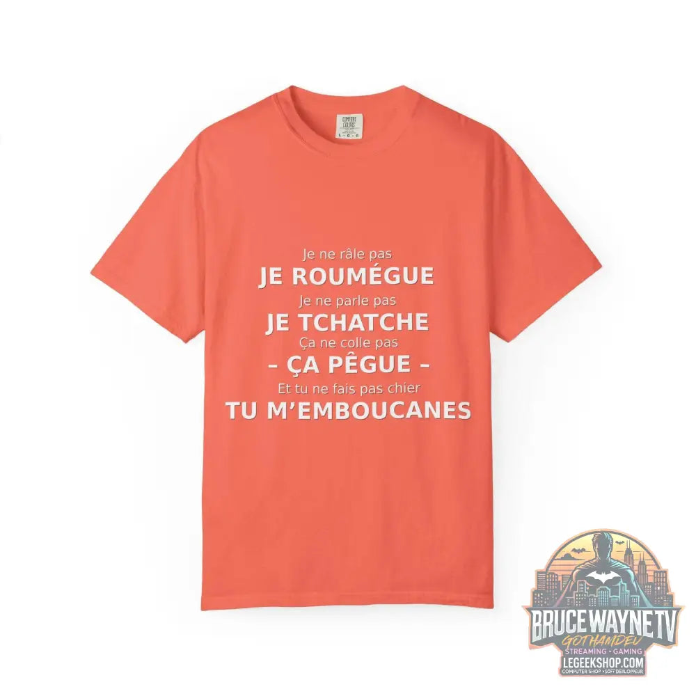 🎮 T-shirt Unisexe Citations Humoristiques Françaises 🎮 - Legeekshop