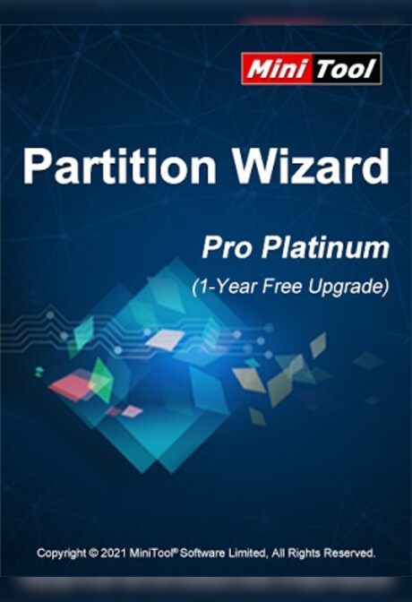 MiniTool Partition Wizard Pro Platinum (3 PC, 1 Year) - MiniTool Solution Key - GLOBAL