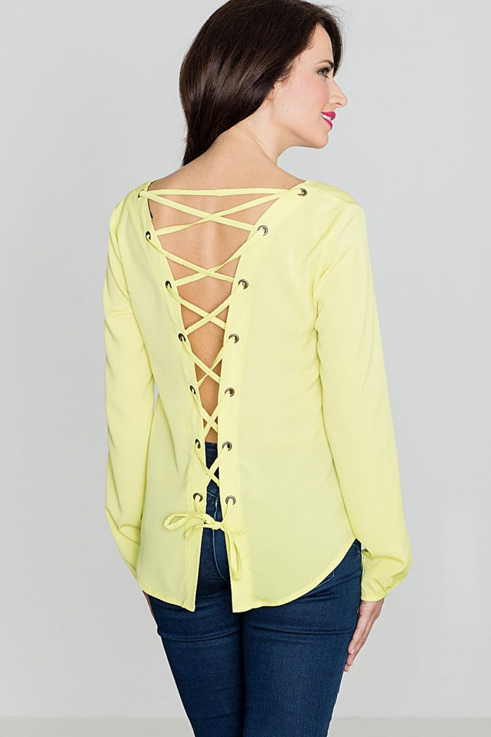 Blouse femme Lenitif Chemisier Chemisier — jaune