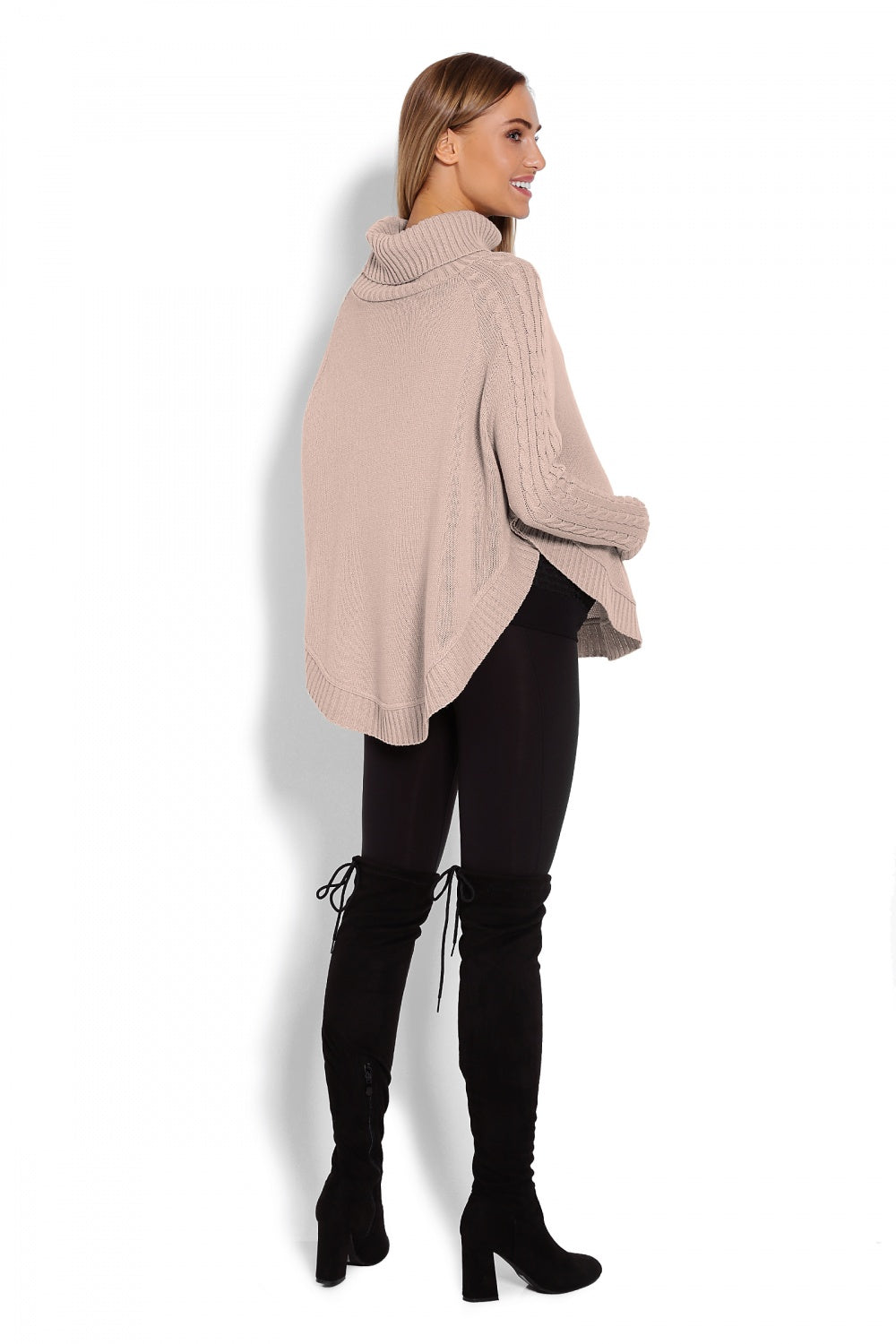 Poncho de grossesse femme PeeKaBoo — beige