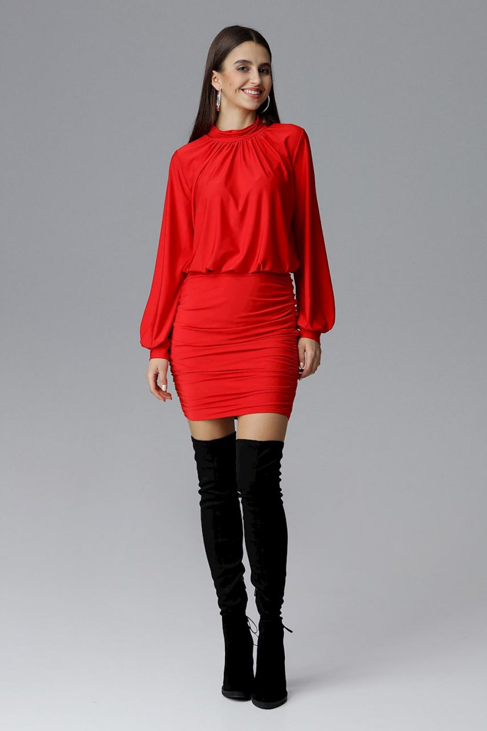 Robe femme Figl De Cocktail De — rouge