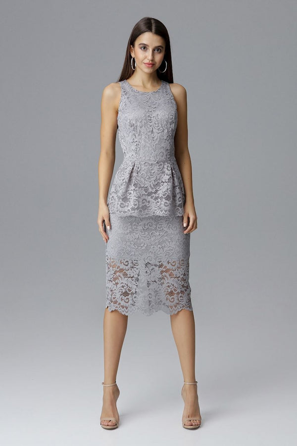 Robe femme Figl De Soirée De — gris