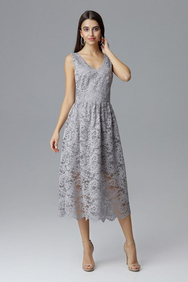 Robe femme Figl De Soirée De — gris