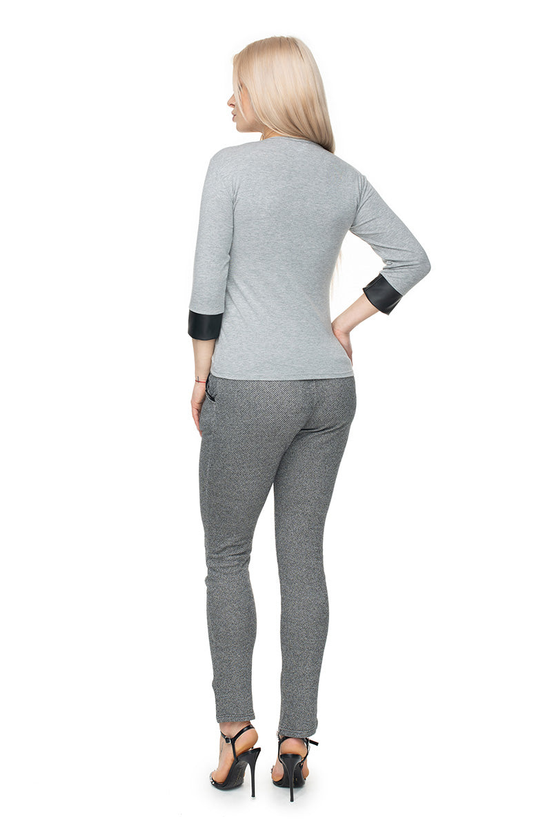 Blouse femme PeeKaBoo Chemisier Chemisier — gris