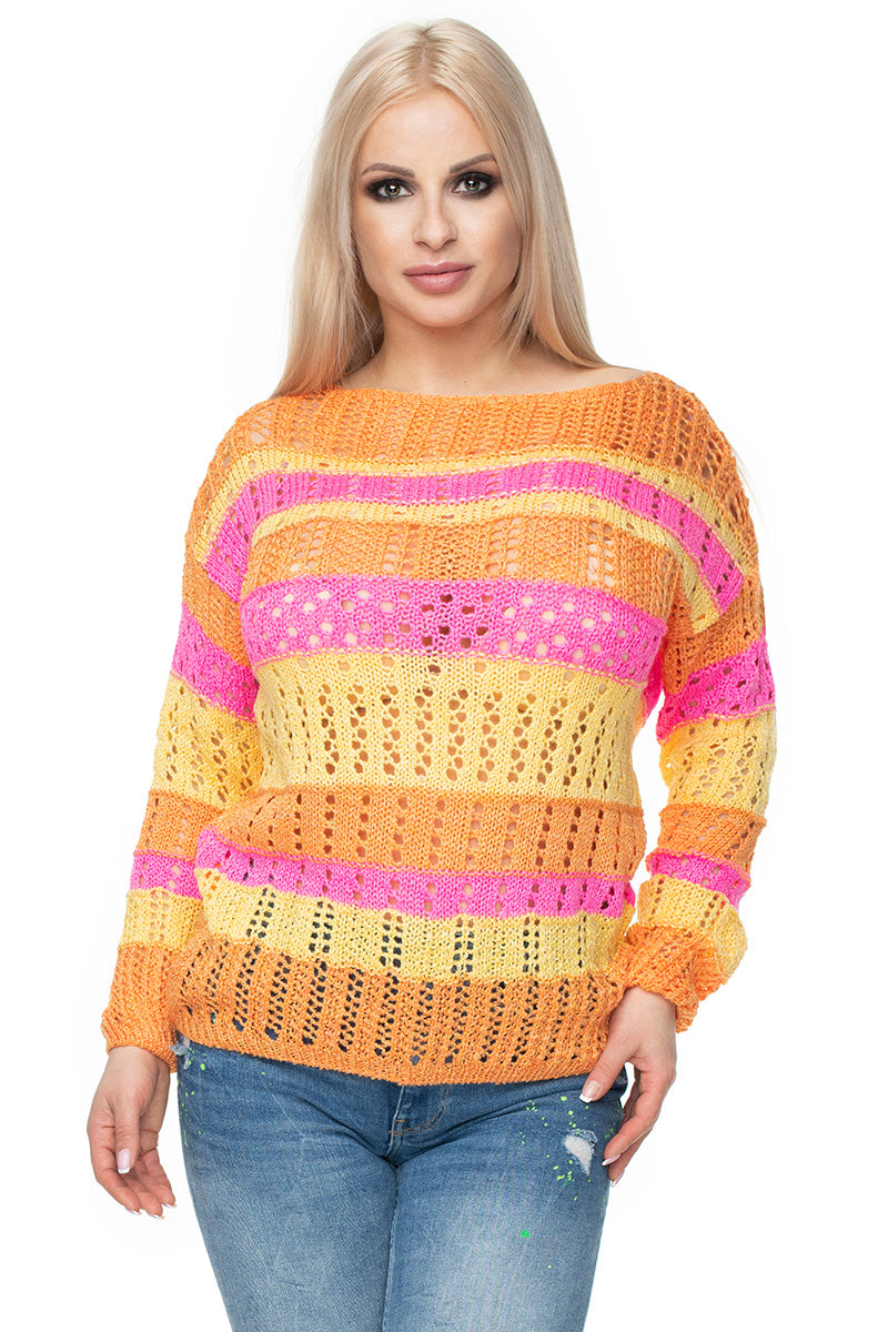 Pull femme PeeKaBoo Chandail Chandail — multicouleur