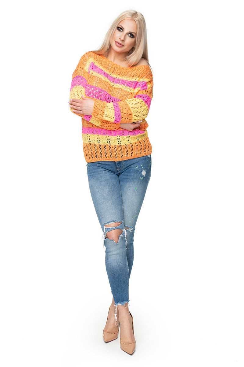 Pull femme PeeKaBoo Chandail Chandail — multicouleur