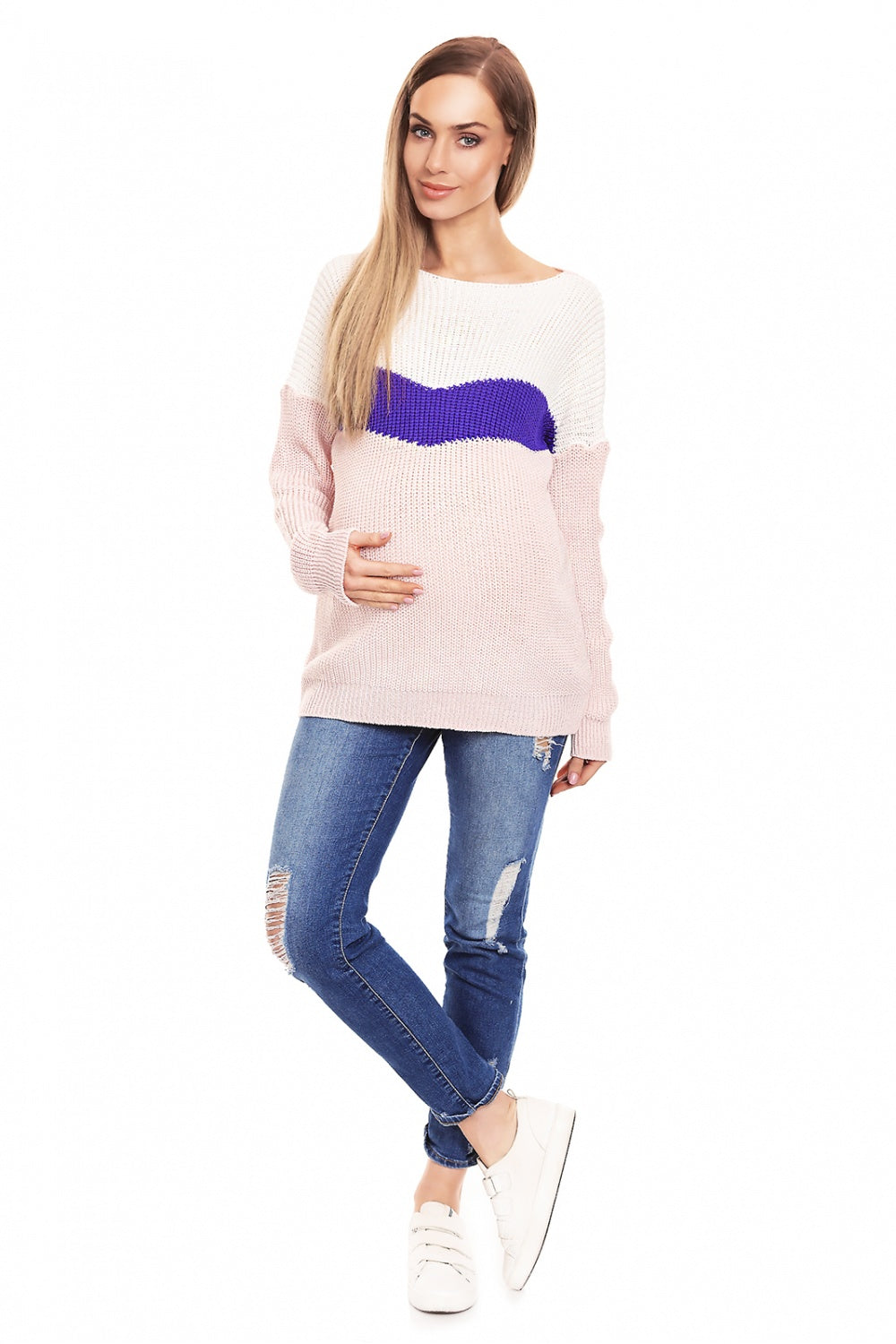 Chandail grossesse femme PeeKaBoo — multicouleur