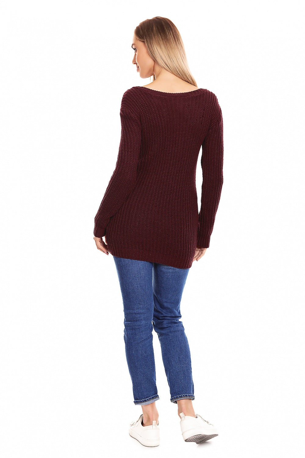 Chandail grossesse femme PeeKaBoo — rouge