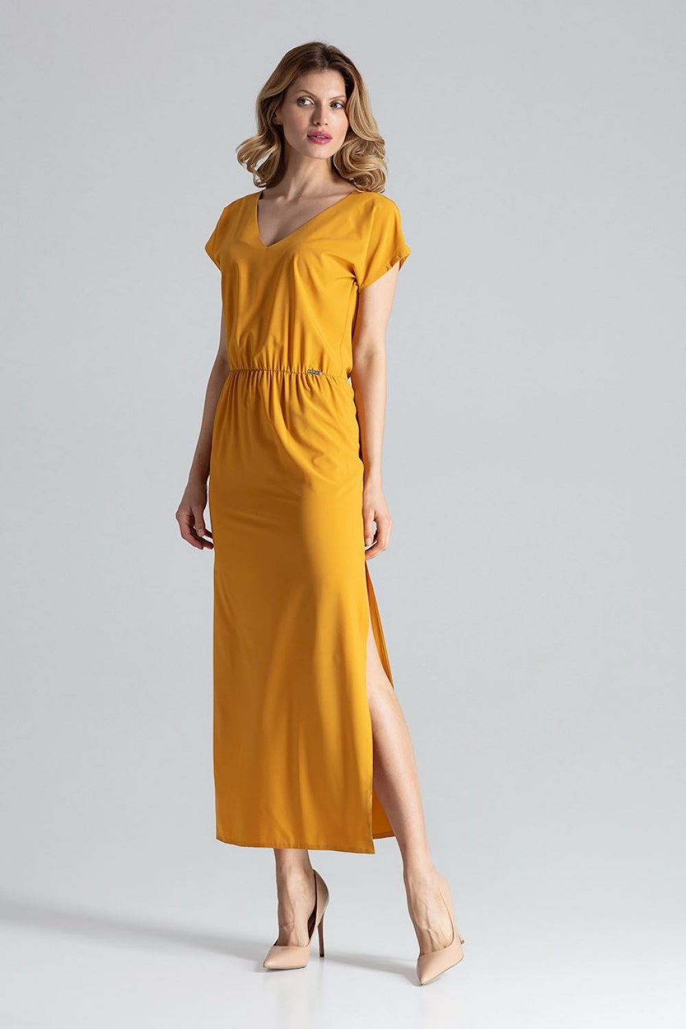 Robe femme Figl De Jour De — jaune