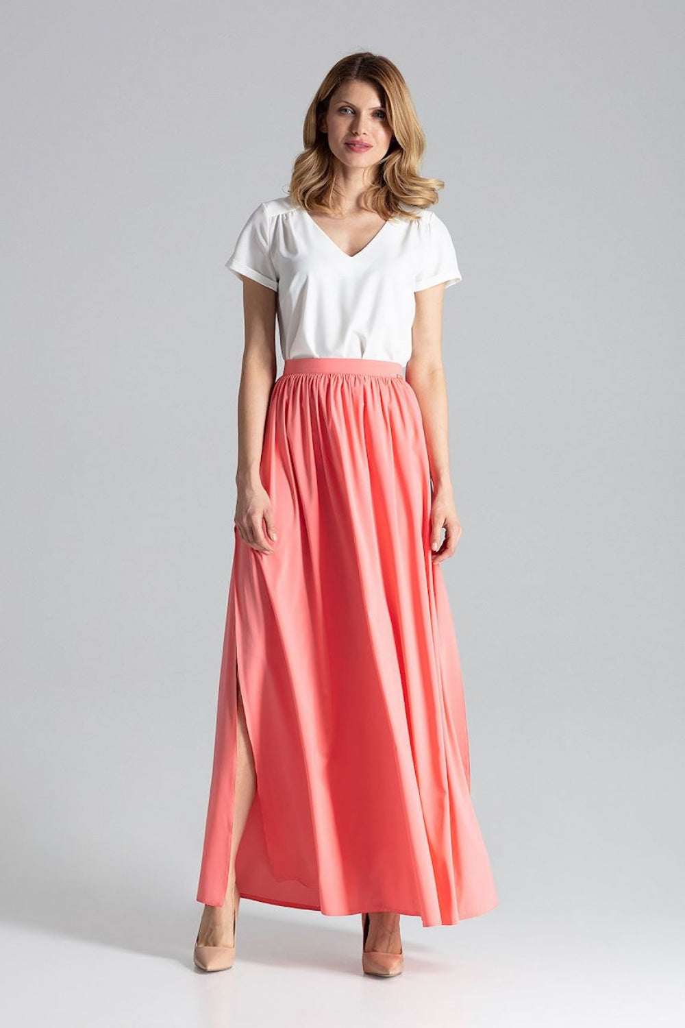 Jupe femme Figl Longue Longue — rosé