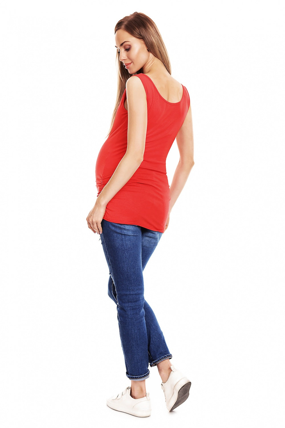 Blouse femme PeeKaBoo — rouge