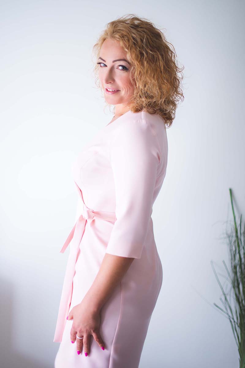 Robe femme Jersa De Jour De — rosé