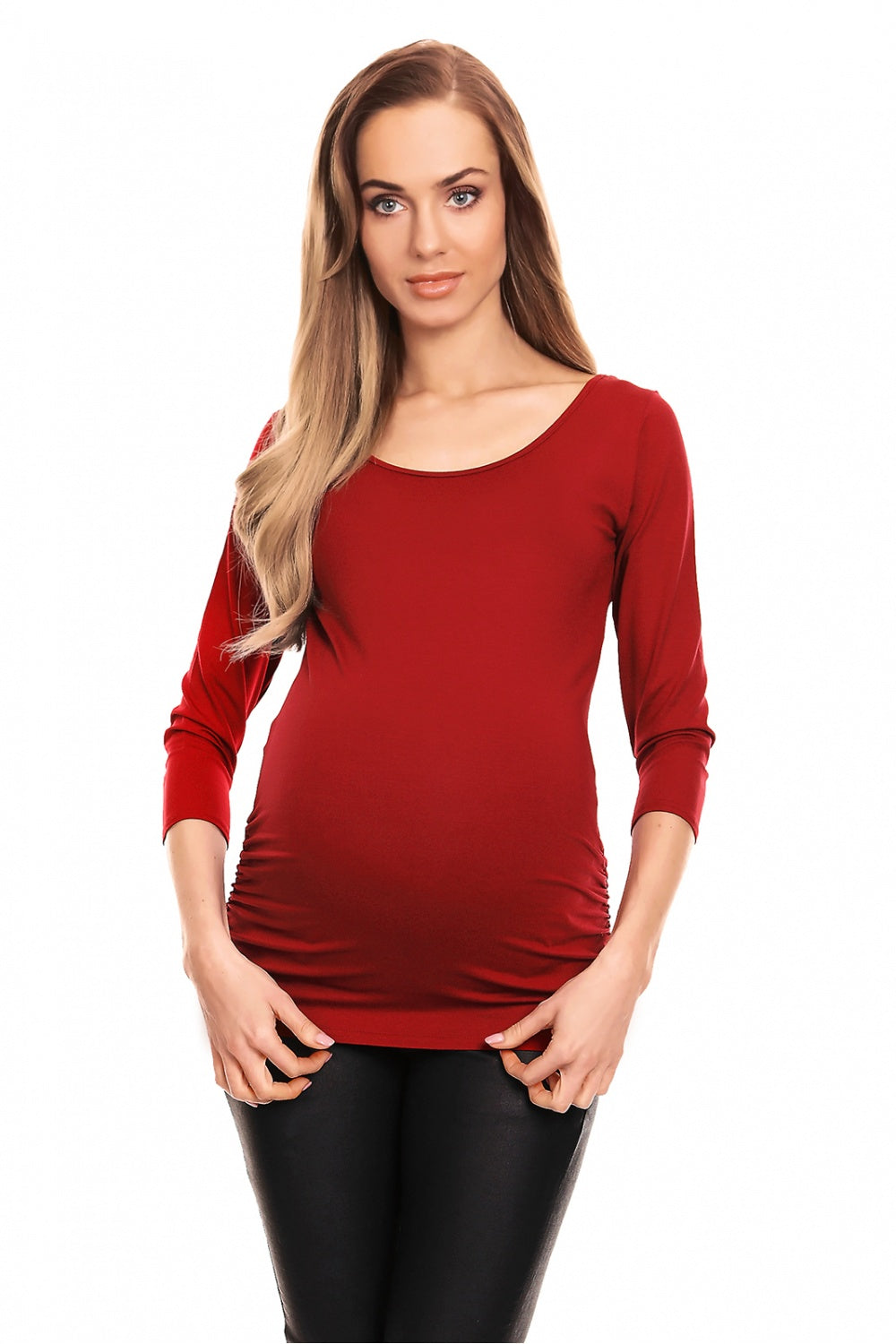 Blouse femme PeeKaBoo De Grossesse De — rouge