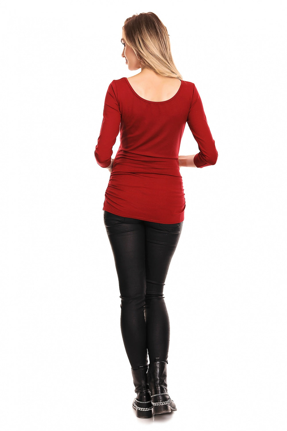Blouse femme PeeKaBoo De Grossesse De — rouge