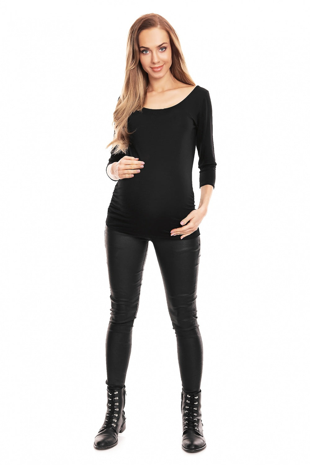 Blouse femme PeeKaBoo De Grossesse De — noir