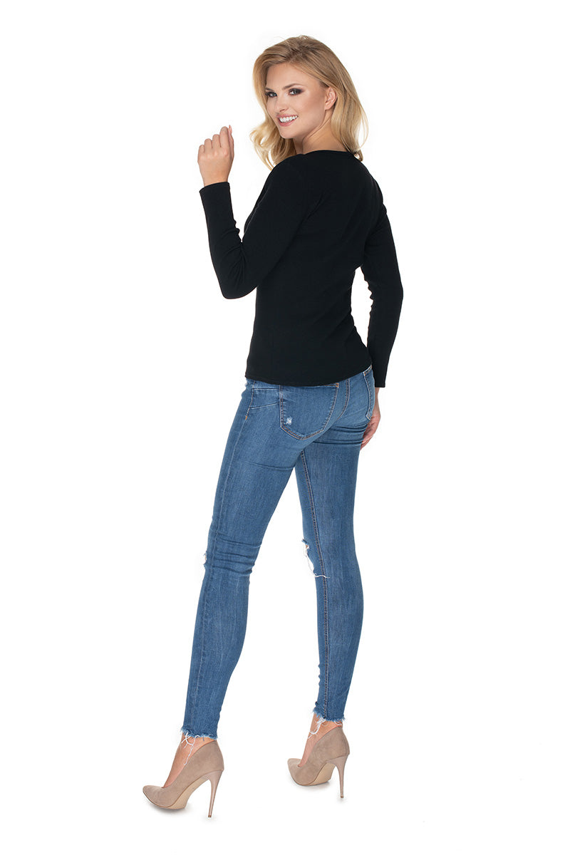 Blouse femme PeeKaBoo Chemisier Chemisier — noir
