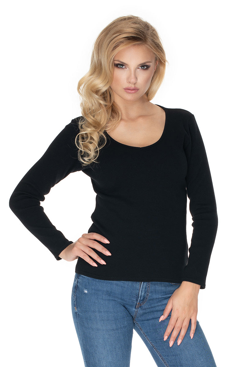 Blouse femme PeeKaBoo Chemisier Chemisier — noir
