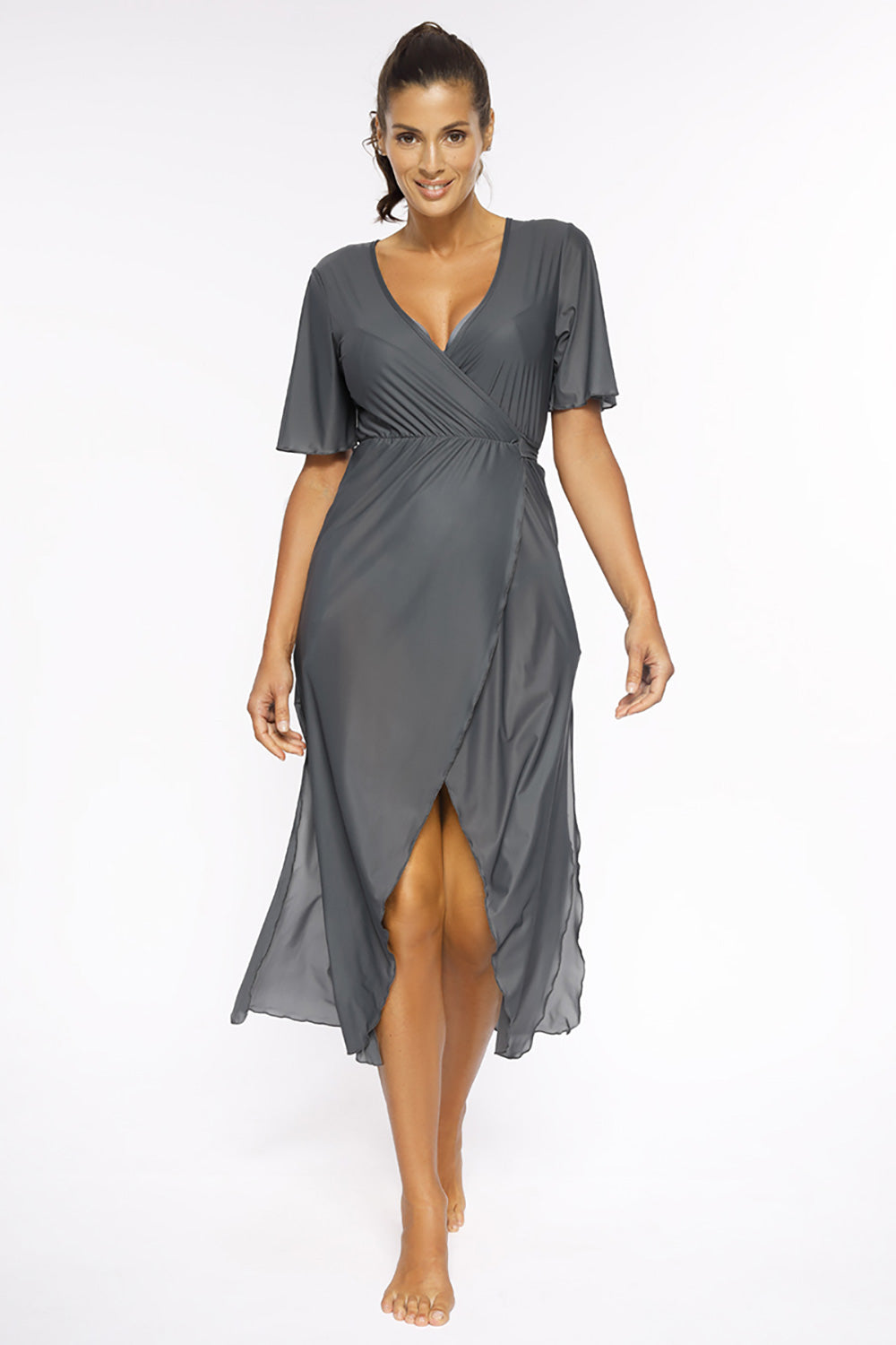 Maillot de bain femme Marko Tunique De Plage — gris