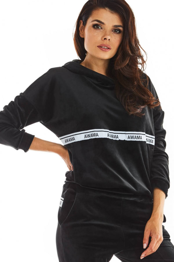 T-shirt femme awama Sweatshirt Sweatshirt — noir