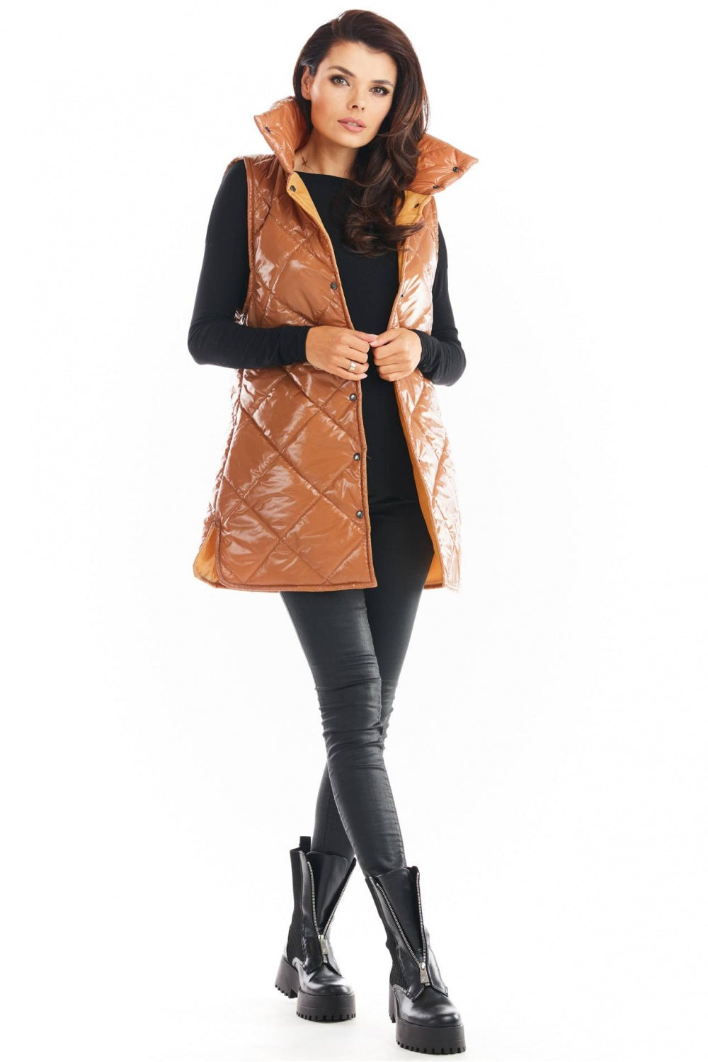 Gilet femme awama — beige
