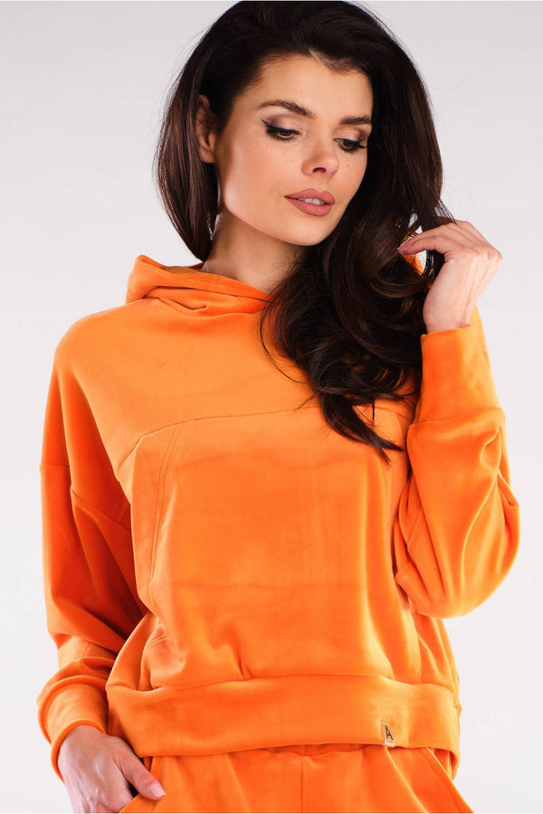 T-shirt femme awama Sweatshirt Sweatshirt — orange