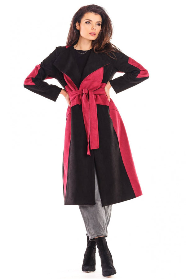 Manteau femme awama — rouge