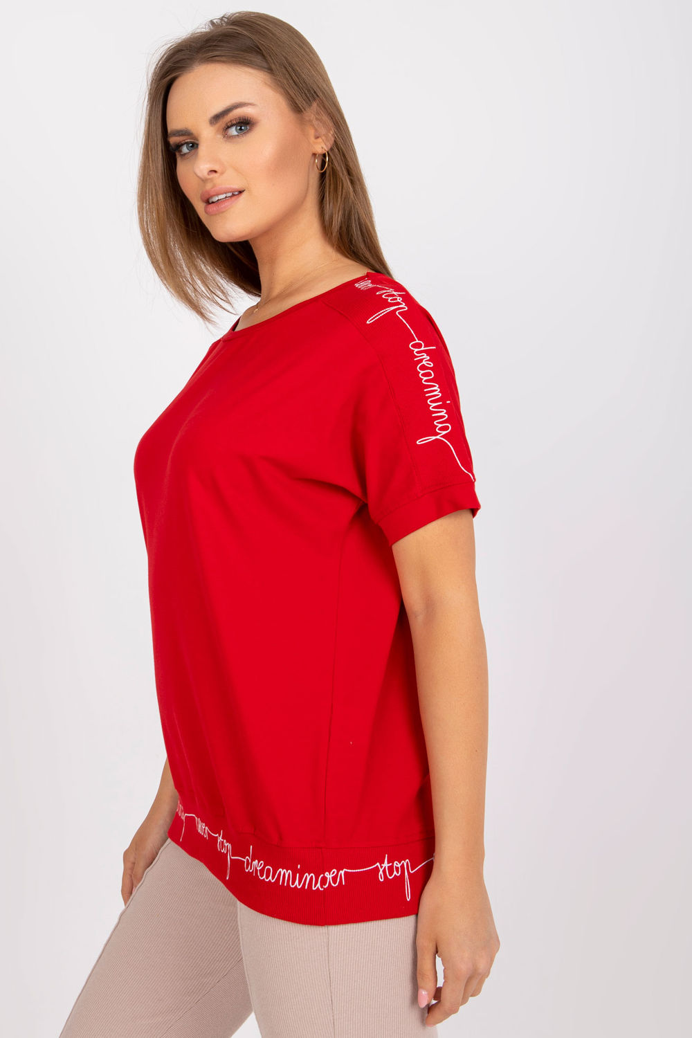 Blouse femme BFG Chemisier Chemisier — rouge